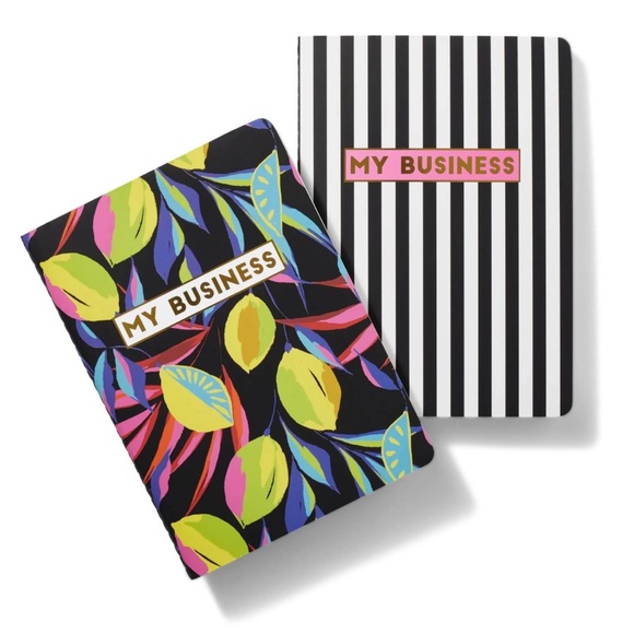 Tabitha Brown LIMITED EDITION Lemon Print Soft Cover Journal Set - Picture 1 of 12